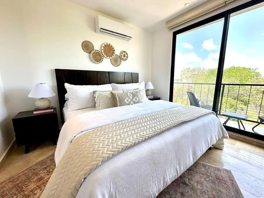 Apartment Cozy Studio With Balcony And Rooftop Pool In Tulum